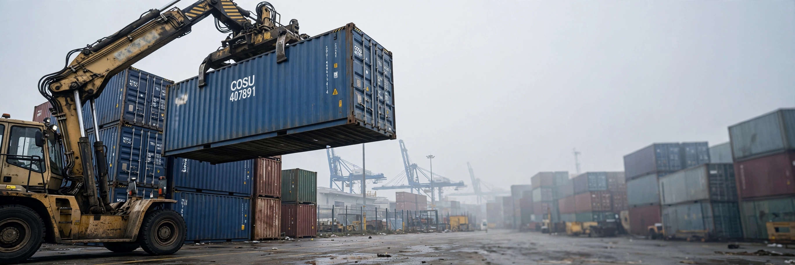 Sea freight FCL and LCL at UK ports